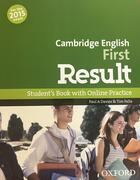 učebnice angličtiny Cambridge English First Result SB